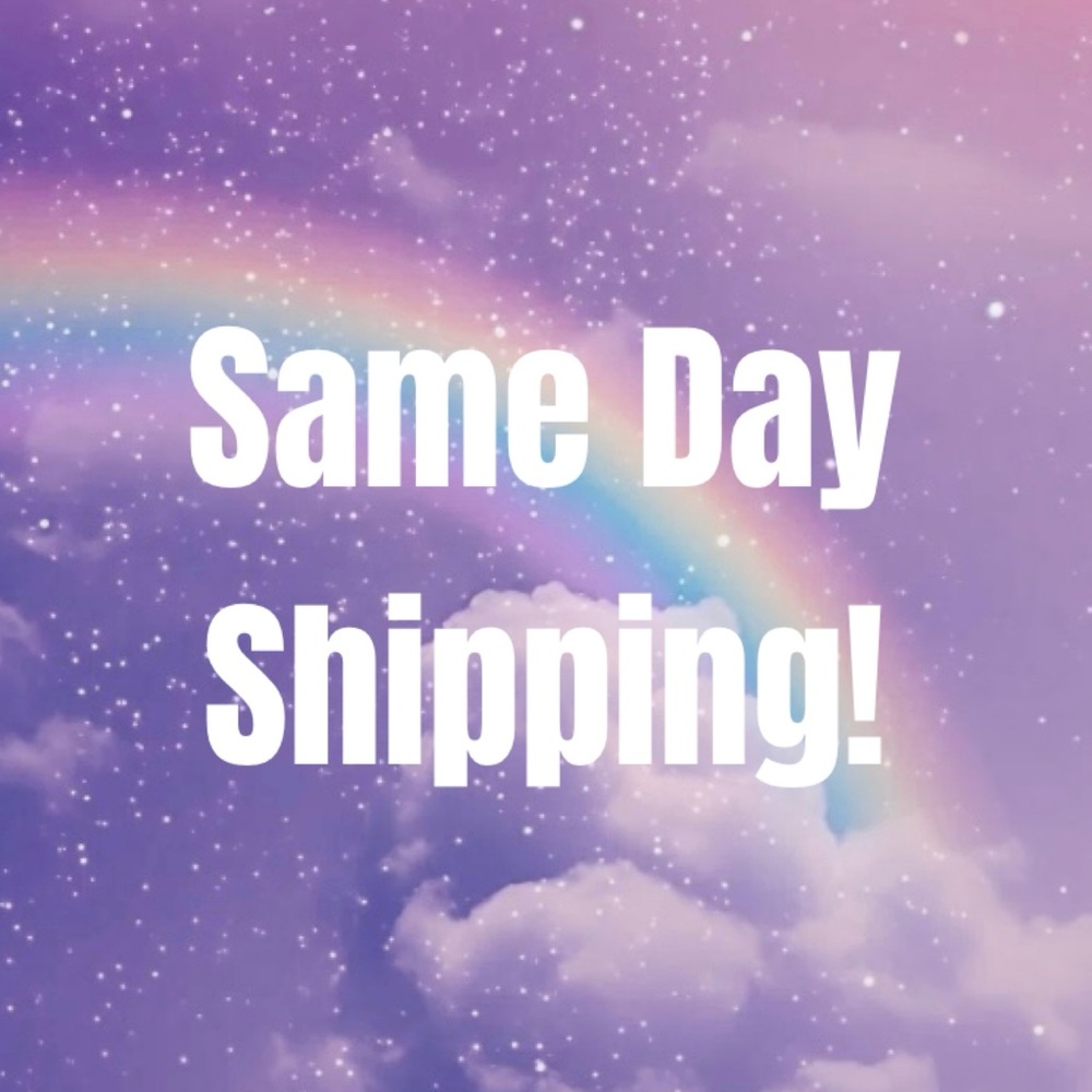☁️ Same Day Shipping! ☁️